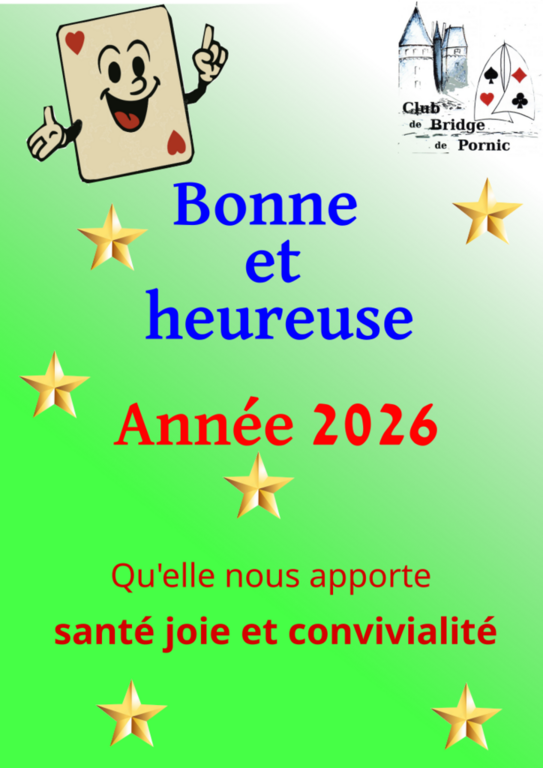 Bonne et heureuse année 2026
