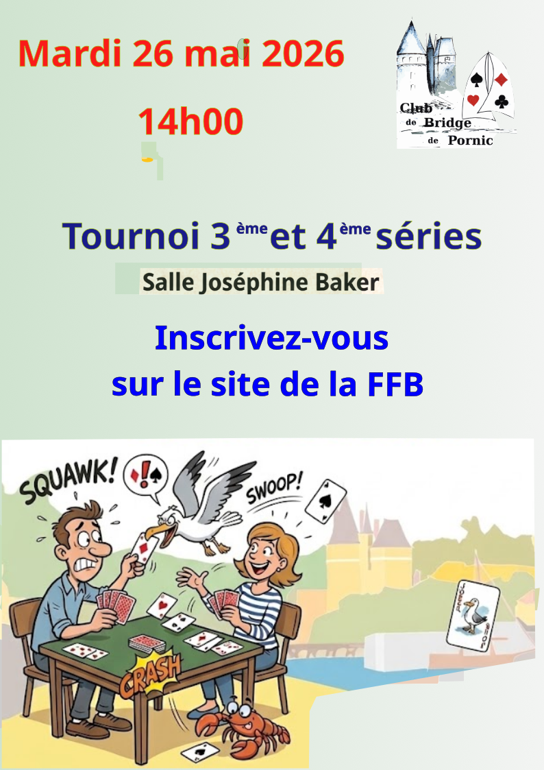 Tournoi 3ème et 4ème séries