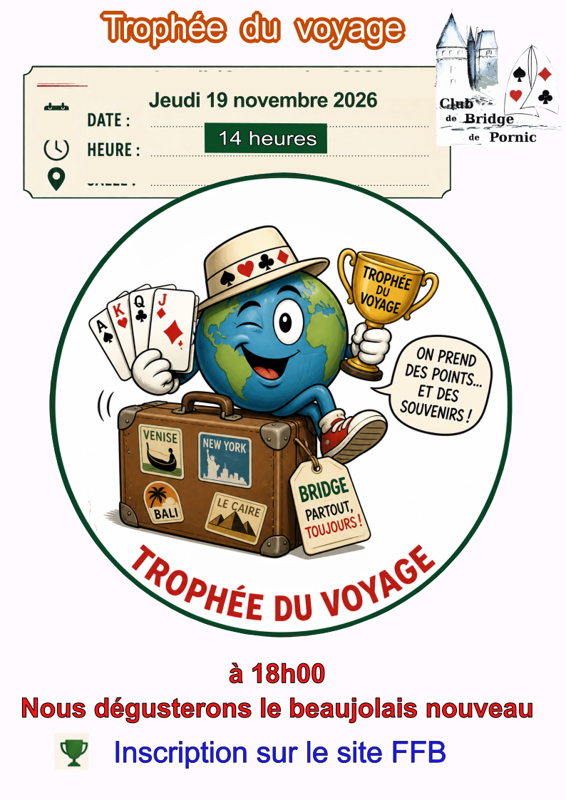 Trophée du voyage