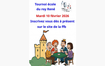 Tournoi école du roy René