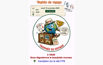Trophée du voyage