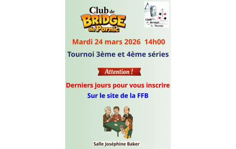 Tournoi 3ème et 4ème séries